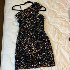 GB glitter sequence dress size 1
